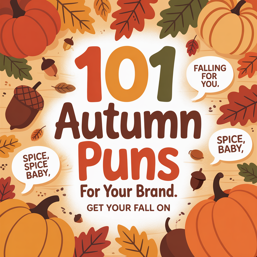 Marketing Message: 101 Autumn Puns for Your Brand