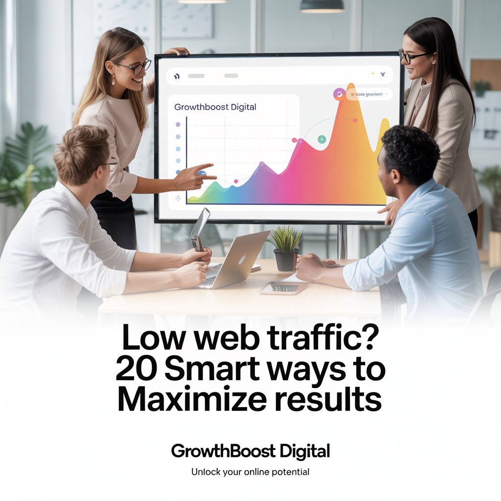 Low Web Traffic? 20 Smart Ways to Maximize Results