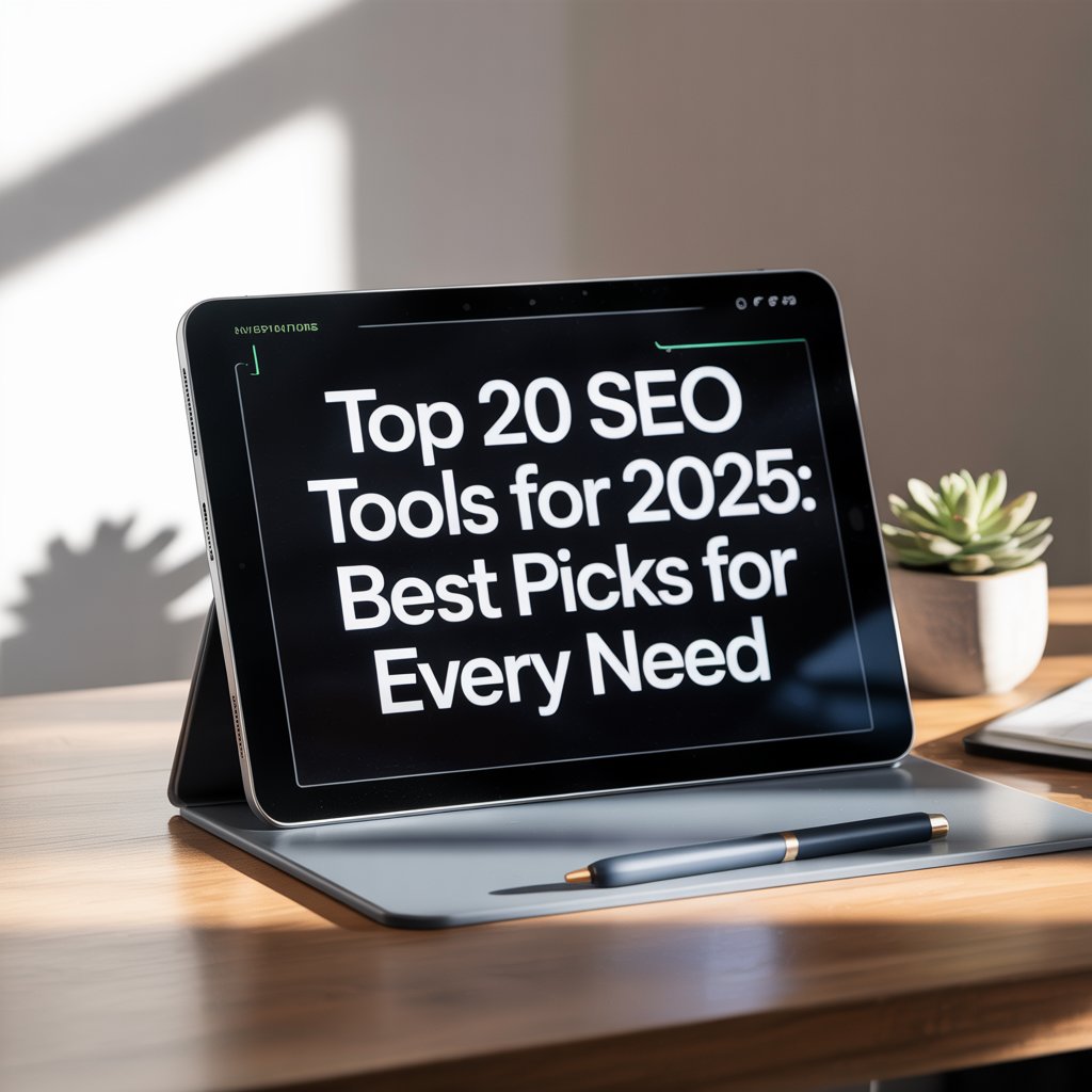 Top 20 SEO Tools for 2025: Best Picks for Every Need